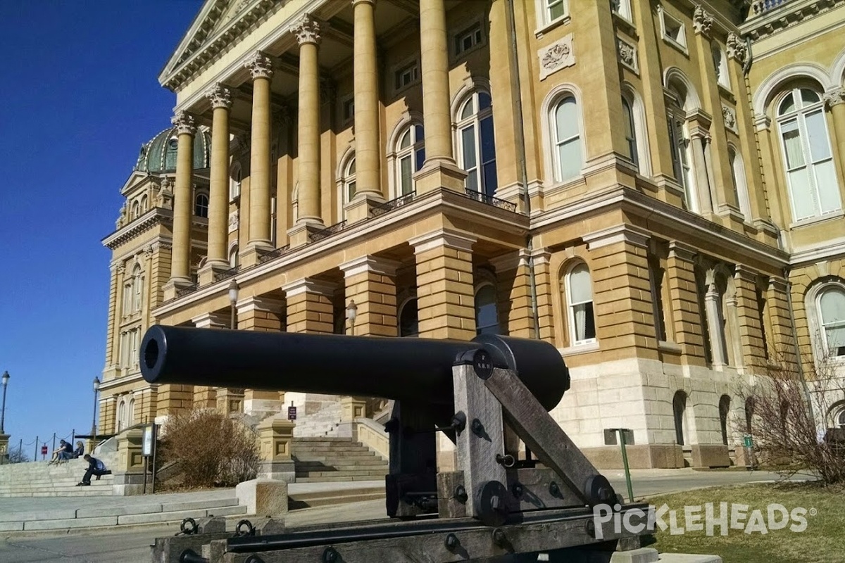 Photo of Pickleball at Iowa State Capitol